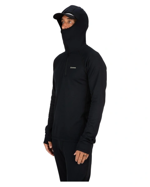 Водолазка Heavyweight Baselayer Hoody (black; S)